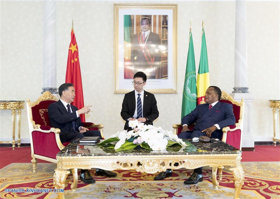 Máximo asesor político chino visita República de Congo