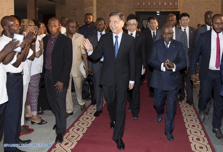 Máximo asesor político chino visita República de Congo