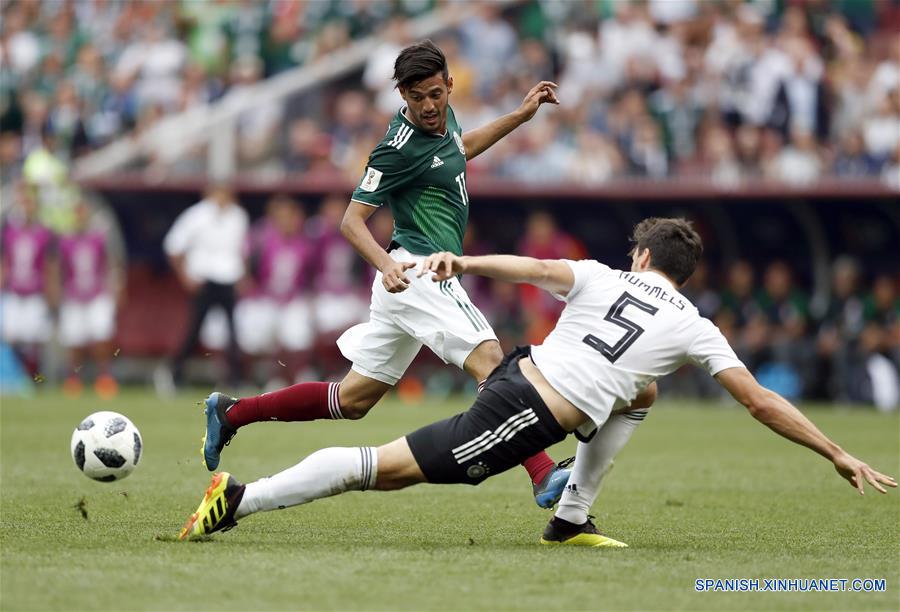 (Rusia 2018) México vence a campeona defensora Alemania tras gol de Lozano