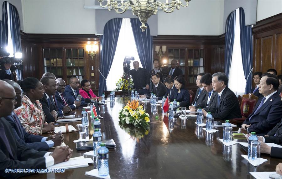 China y Kenia acuerdan fortalecer cooperación y promover relaciones bilaterales