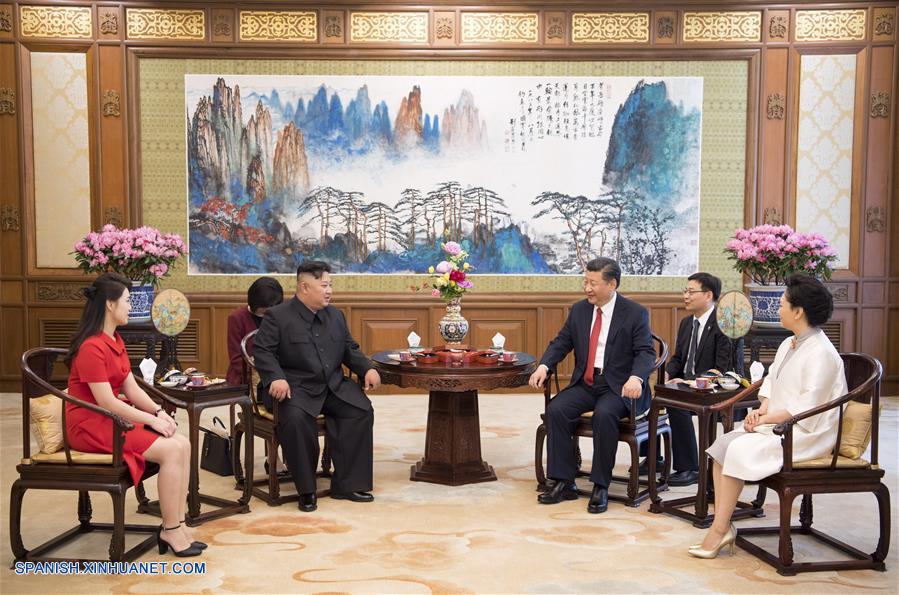 Xi Jinping se reúne con Kim Jong-un en Beijing