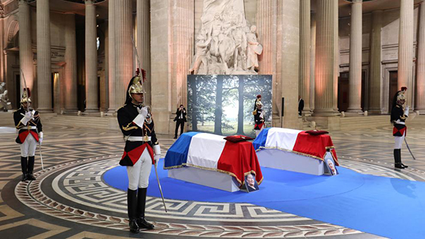 Francia homenajea a Simone Veil en un entierro en el Panteón con todos los honores