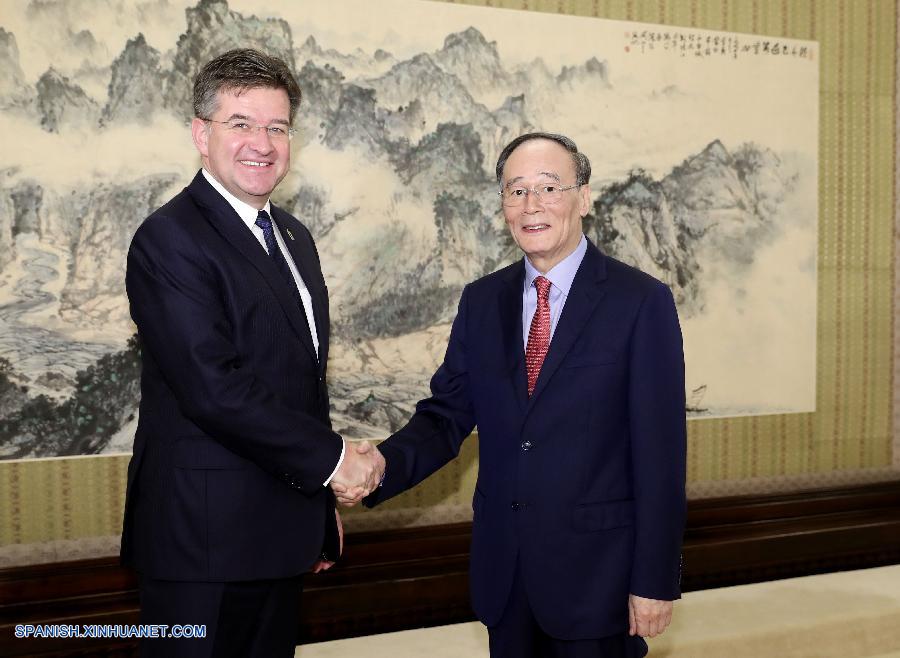 Vicepresidente chino se reúne con presidente de Asamblea General de ONU