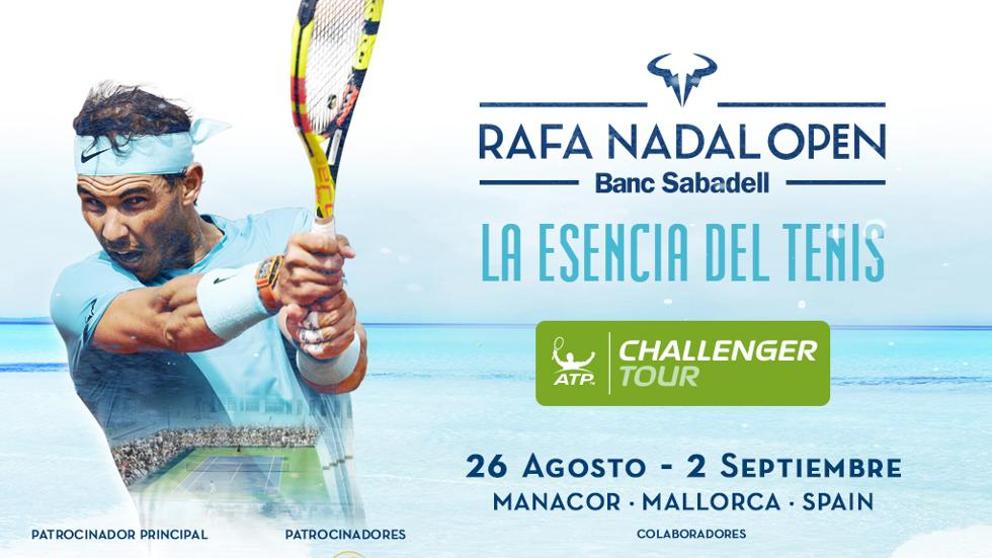 Nace un torneo de tenis con el nombre de Rafa Nadal