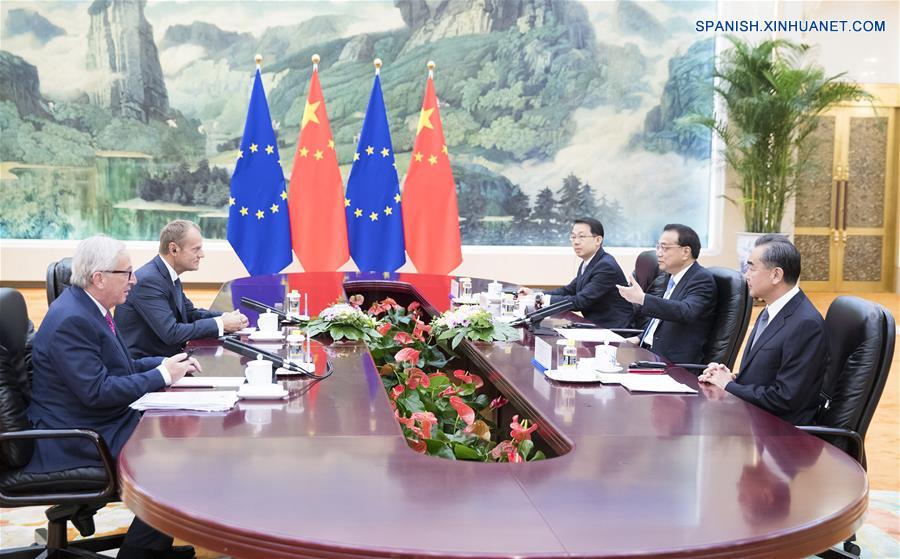 China y UE acuerdan fomentar multilateralismo y apoyar libre comercio
