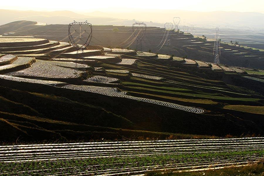 Naturales paisajes “artísticos” de Wuzhai que ensueñan el verano