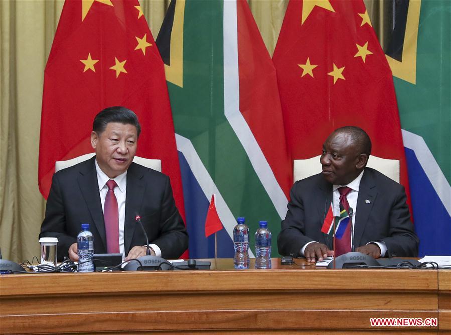 China y Sudáfrica acuerdan impulsar amistad tradicional y lograr mayores resultados en relaciones