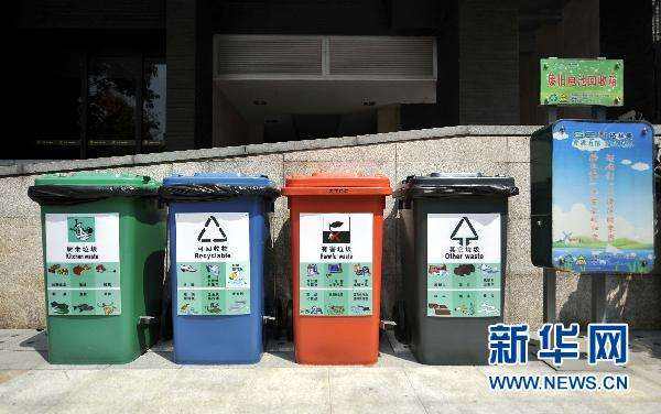 Guangzhou vincula el crédito de las empresas al éxito en la clasificación de la basura
