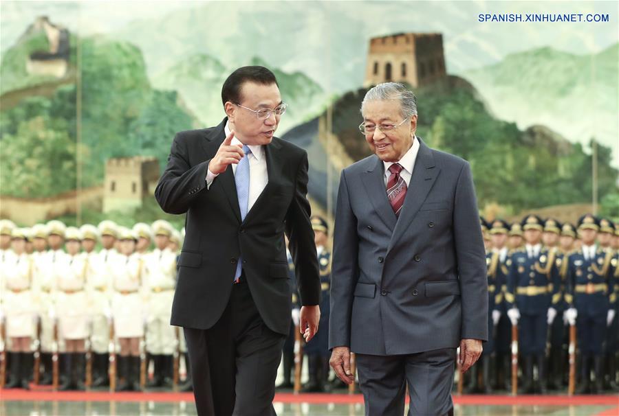 China promete elevar relaciones con Malasia a nuevo nivel