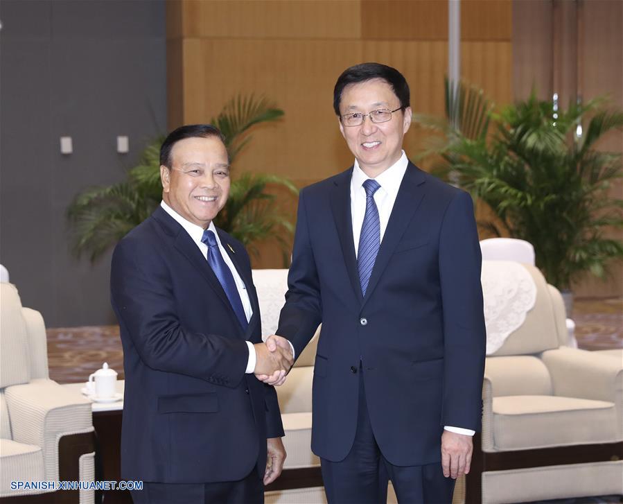 Viceprimer ministro chino se reúne con líderes extranjeros