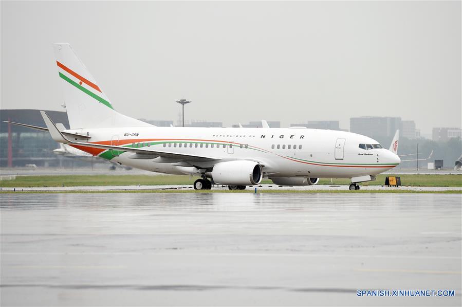 El presidente de Niger llega a Beijing