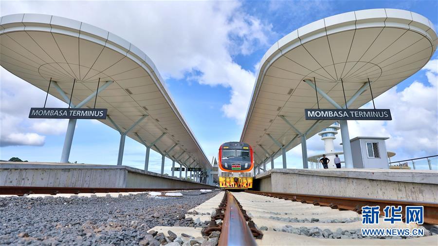 El ferrocarril Mombasa-Nairobi. (Foto: Xinhua)