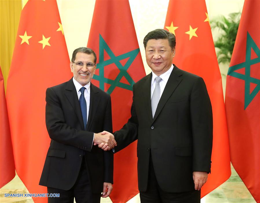 Xi se reúne con primer ministro de Marruecos