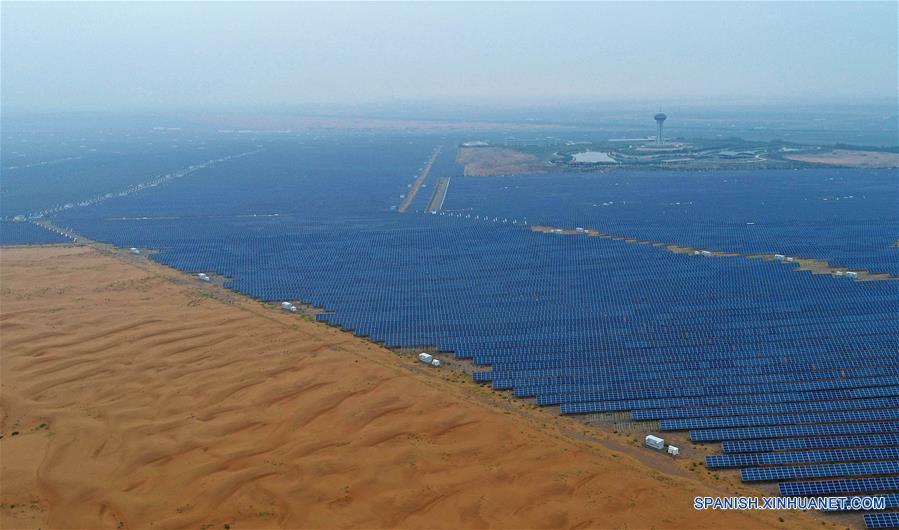 Zhongwei instala una cadena de industrias de energía fotovoltaica