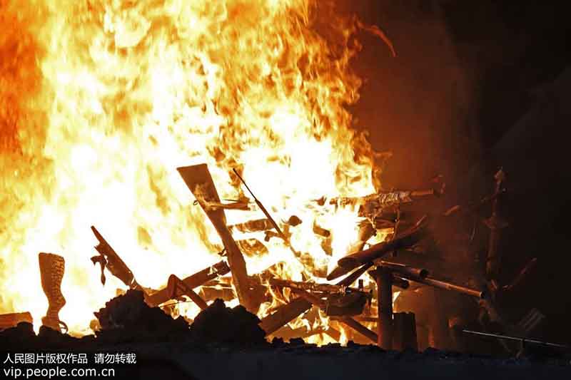 146 ciudades chinas destruyen armas de fuego y explosivos ilegales 
