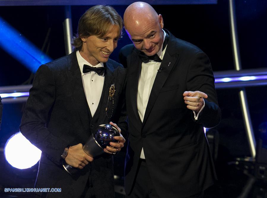 Fútbol: Croata Luka Modric es elegido como el mejor jugador del mundo por la FIFA