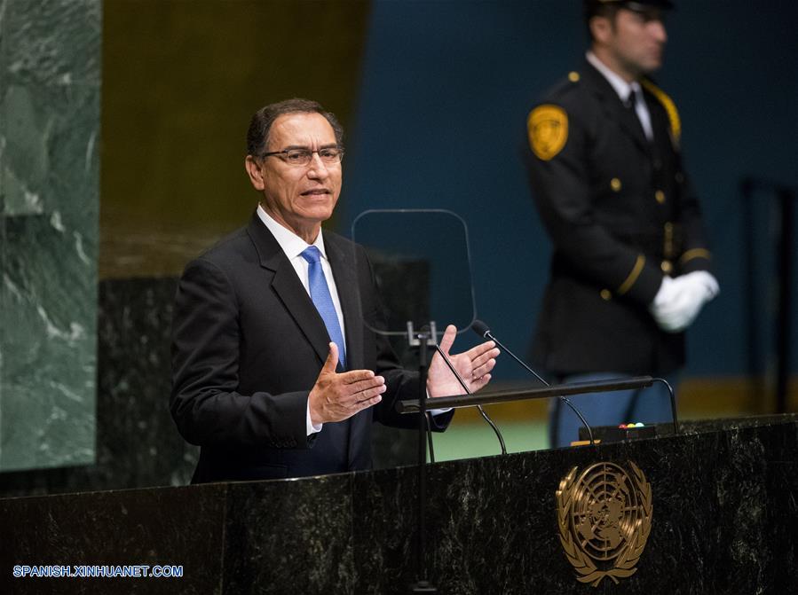 Presidente de Perú exhorta a luchar contra corrupción durante Asamblea General de ONU