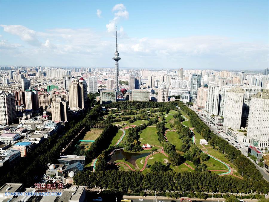 Parque Xiangjiang abre gratis al público en Harbin