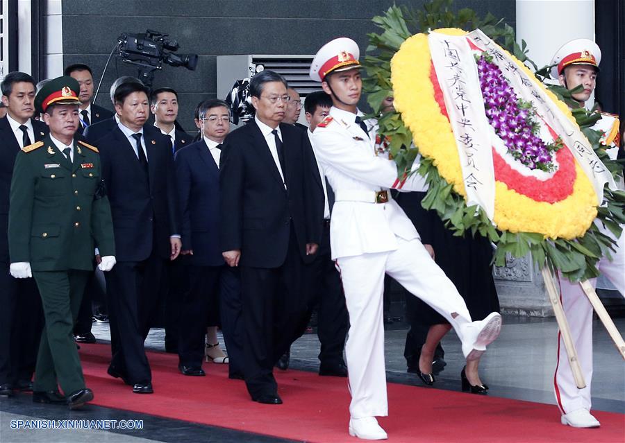 Alto funcionario de PCCh lamenta fallecimiento del presidente vietnamita