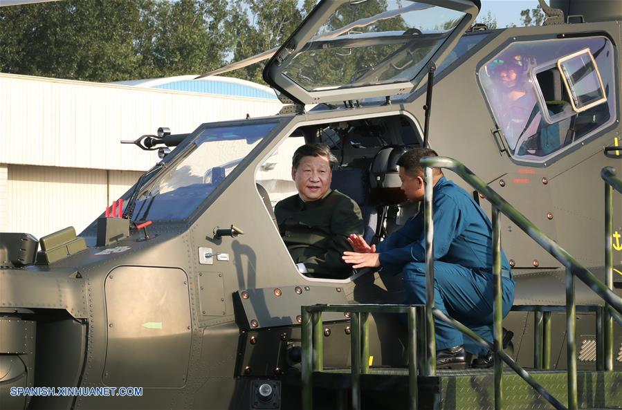 Xi Jinping pasa revista al Ejército y enfatiza su entrenamiento y preparación para la guerra
