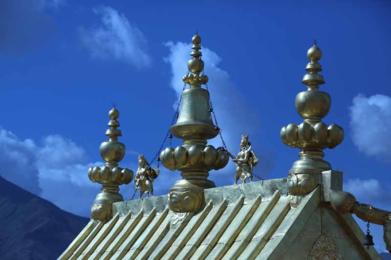 La restauración del Palacio Potala entra en su fase final. [Foto: Palden Nyima y Daqiong/Chinadaily. com. cn]