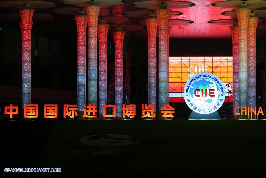 Sede de la próxima Exposición Internacional de Importaciones de China