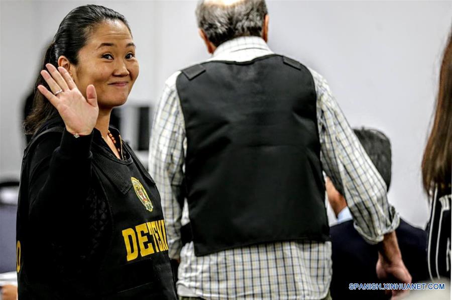 Anulan en Perú detención preliminar de hija de ex presidente Fujimori