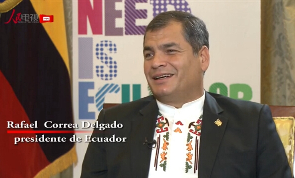 Entrevista exclusiva con Rafael Correa, presidente de Ecuador: La relación entre China y Latinoamérica es una relación entre iguales