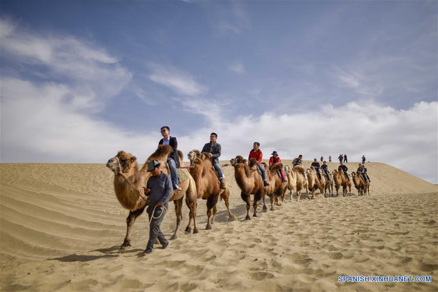 Xinjiang: Paisaje de Yuli