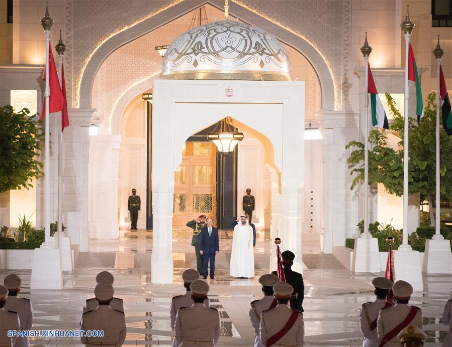 China y Emiratos Arabes Unidos acuerdan expandir más cooperación