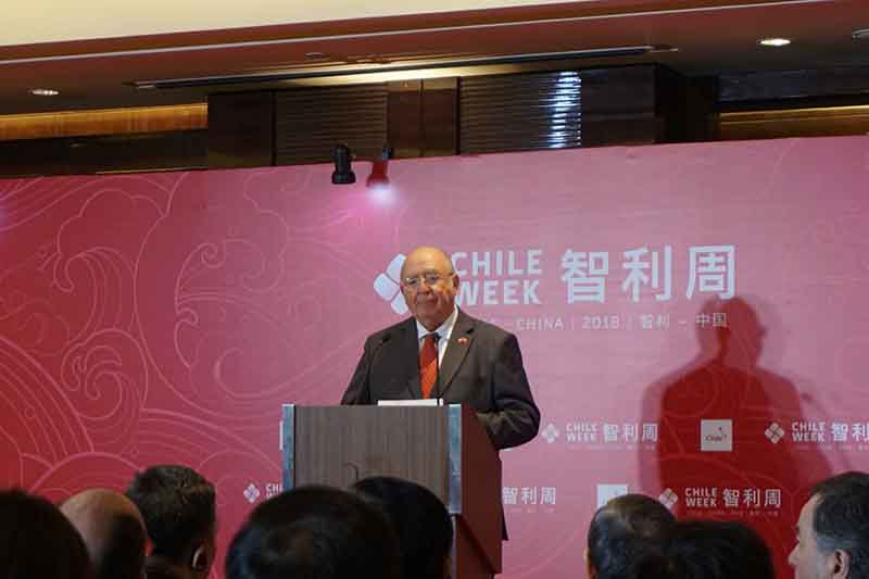 Luis Schmidt Montes, embajador de Chile en China. (Foto: Wu Sixuan / Pueblo en Línea)
