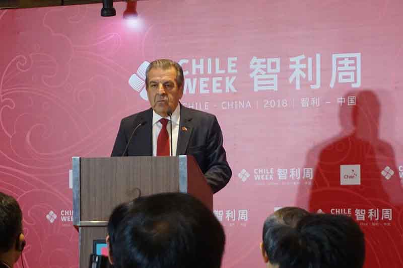 El embajador plenipotenciario de Chile en Asia Pacífico, Eduardo Frei Ruiz. (Foto: Wu Sixuan / Pueblo en Línea)