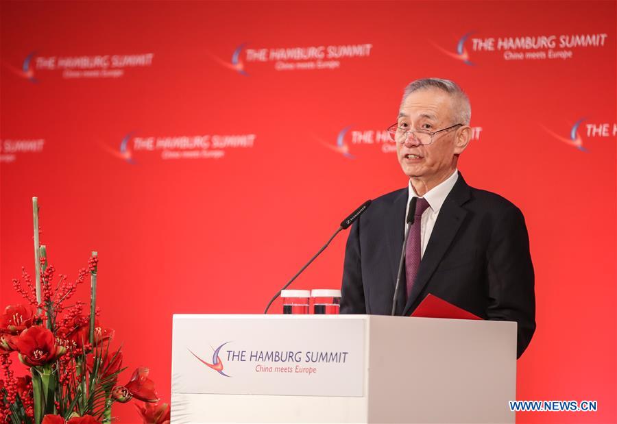 China desea más cooperación con Hamburgo: Viceprimer ministro chino