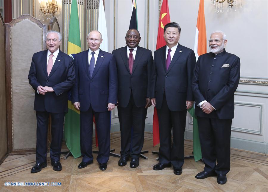 Líderes del BRICS acuerdan defender multilateralismo
