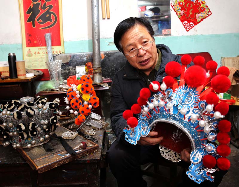 Artesano de Shaanxi dedica su vida a preservar el patrimonio cultural intangible