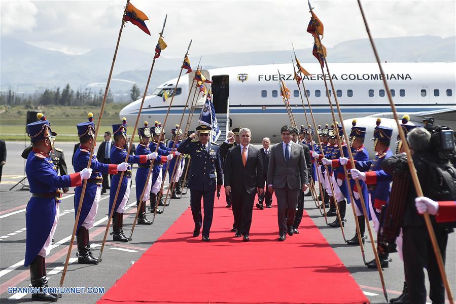 Moreno y Duque sostienen primer Encuentro Presidencial Ecuador-Colombia