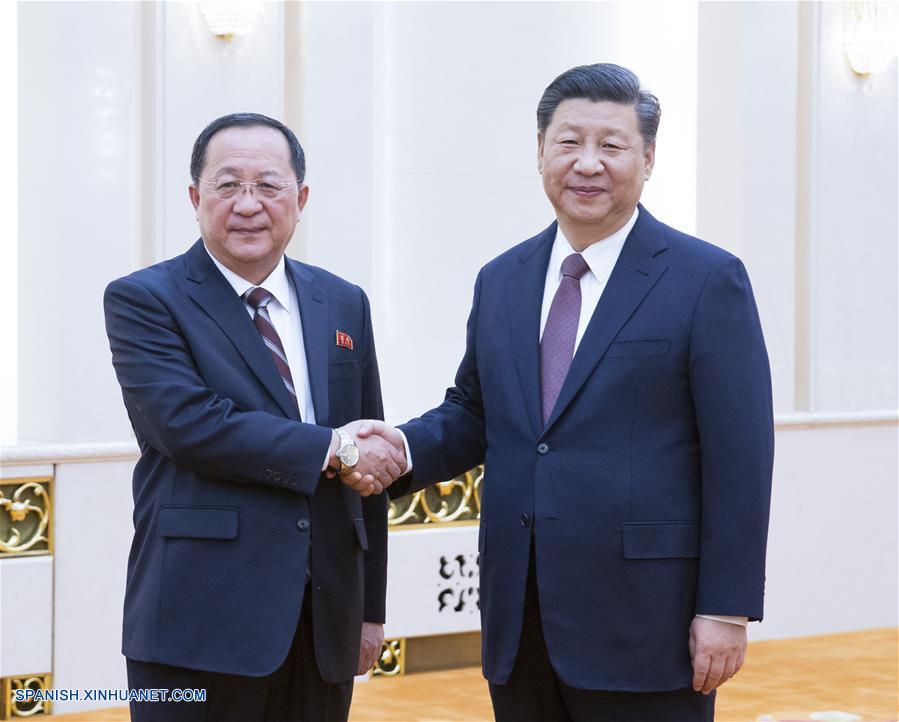 Presidente chino se reúne con canciller de RPDC en Beijing