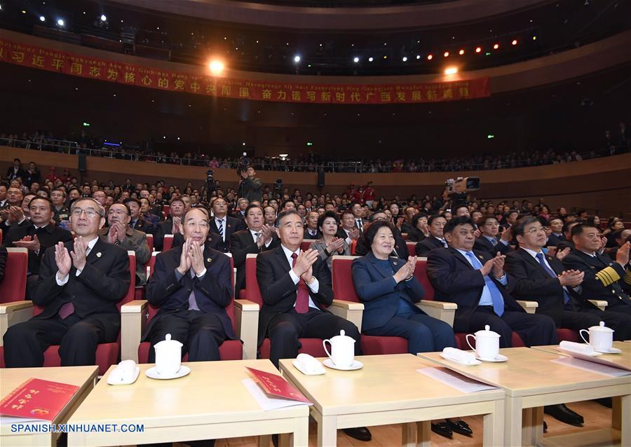 Delegación de gobierno central asiste a celebración de 60º aniversario de Guangxi