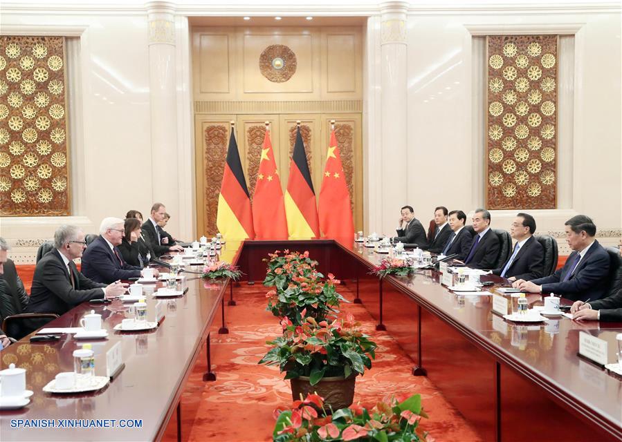 China y Alemania prometen proteger conjuntamente libre comercio y orden mundial