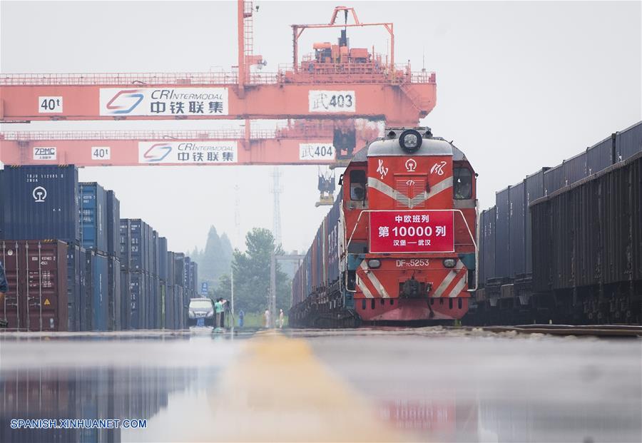 Aumentan viajes de trenes de carga China-Europa en 2018
