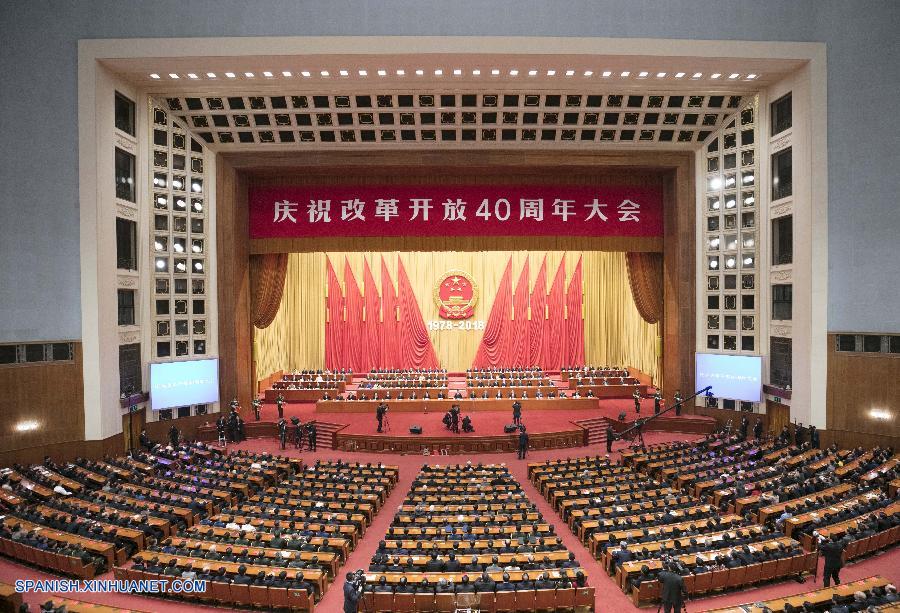 China celebra 40 años de reforma y apertura