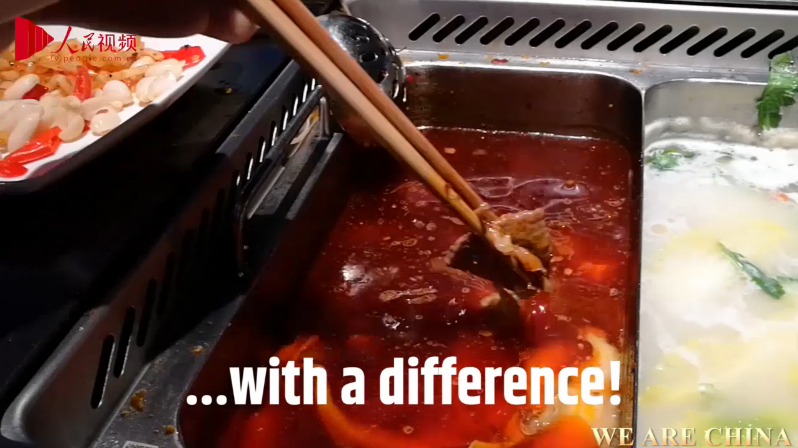 Primer restaurante inteligente de olla mongola en Beijing: ¿truco o genio?