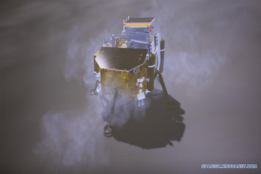 La sonda china Chang'e-4 aterriza en la cara oculta de la Luna