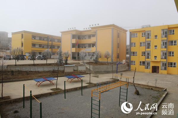 Escuela primaria de Zhuanshanbao. (Foto: People Daily/ Zhao Li)