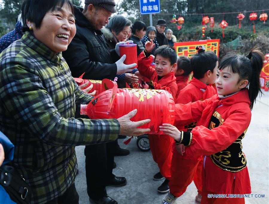 Celebraciones para recibir Festival de Primavera en Zheijang