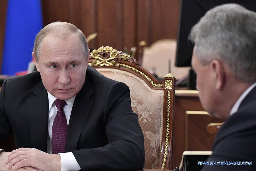 Putin anuncia que Rusia suspenderá participación en el tratado INF