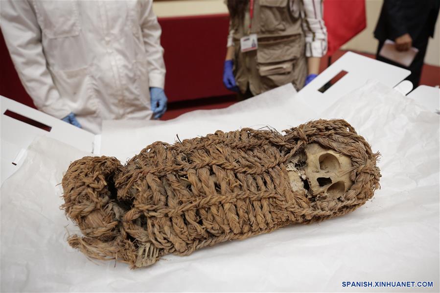 Perú recupera momia de 2.000 años desde Estados Unidos