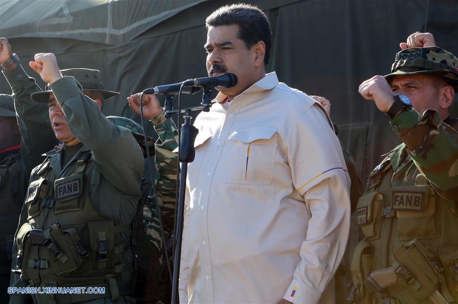 Presidente venezolano inaugura ejercicios militares Bicentenario de Angostura