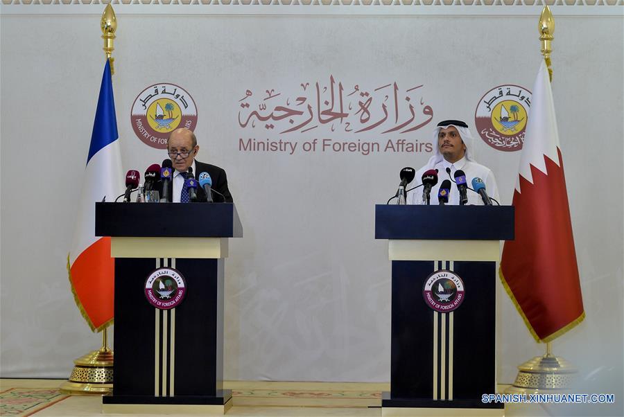 Qatar y Francia firman acuerdo de diálogo estratégico