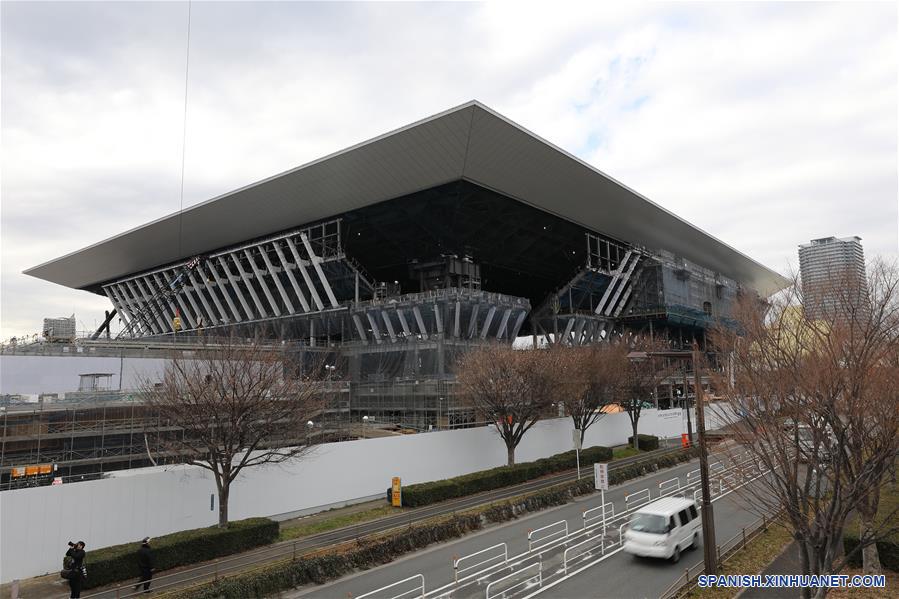Sedes para Juegos Olímpicos de Tokio 2020 bajo construcción